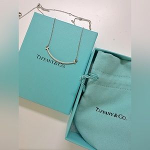 Tiffany T Smile Pendant in Sterling Silver